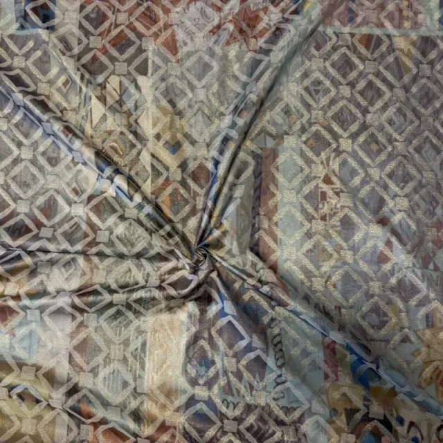 Metallic Film Yarn-Dyed Jacquard Fabric – CC-J2008